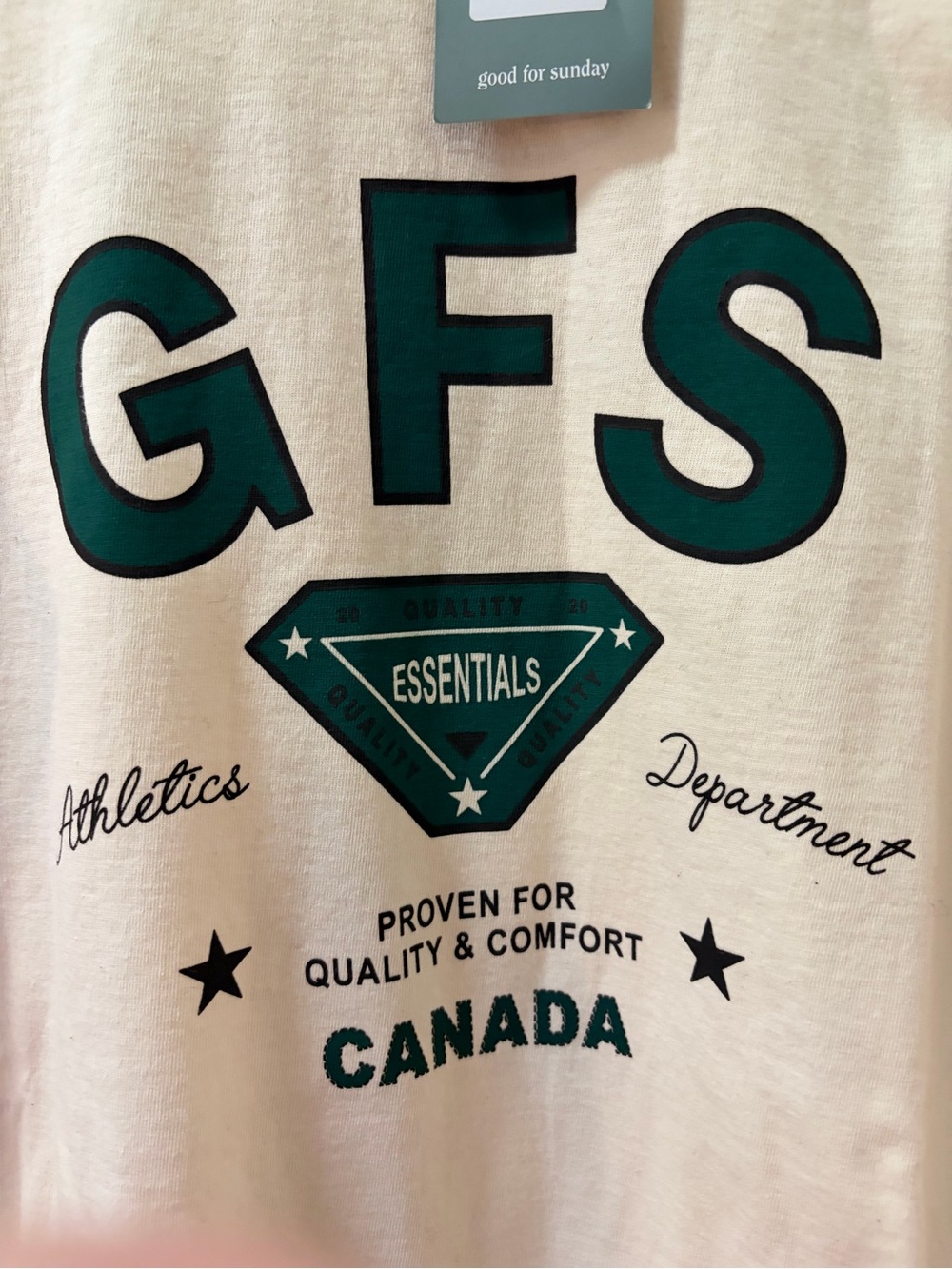 Good For Sunday GFS Canada Graphic Long Sleeve Tee(s) Unisex NWT-?Sizes L & XL - Picture 3 of 10